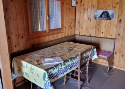 Avant rénovation de la cuisine d'un mayen à Haute-Nendaz